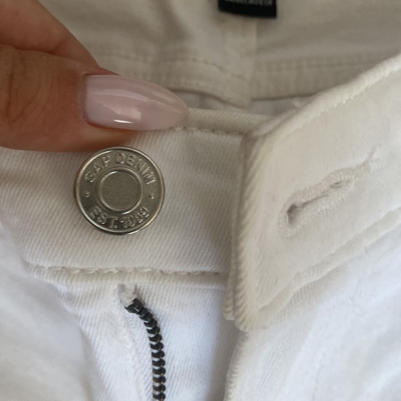 ❣️sold❣️ Gap skinny white jeans - Picture 3 of 4